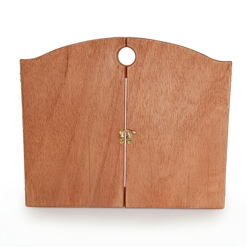 Teatrillo de madera. Media Luna