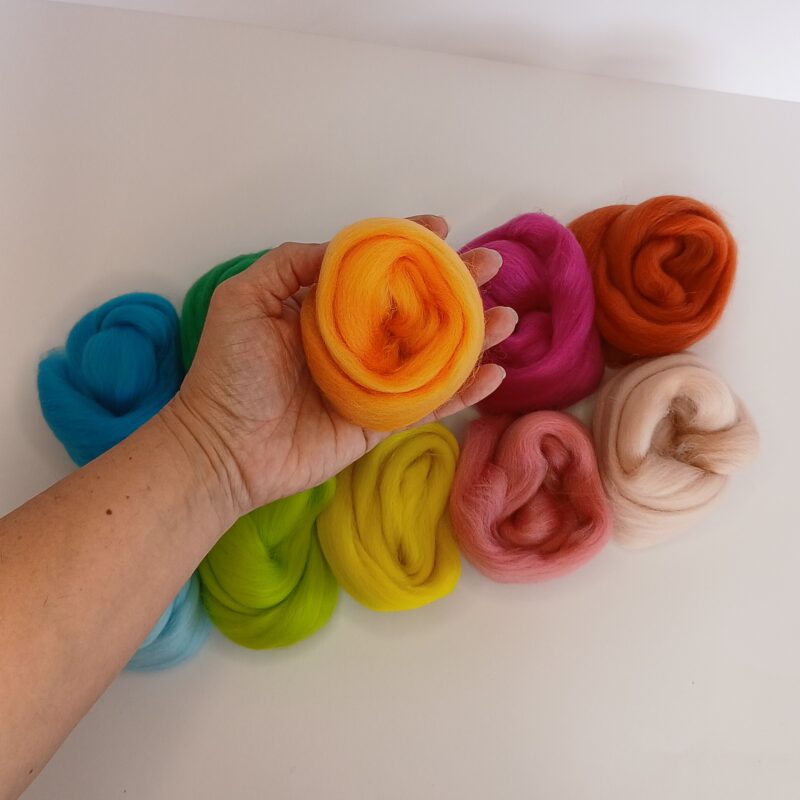 Kit lana peinada Primavera